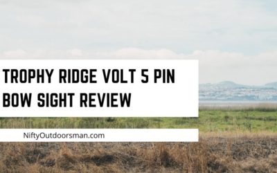 Trophy Ridge volt 5 pin bow sight | is it any good?