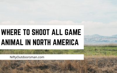 Where to shoot all game animals in North America