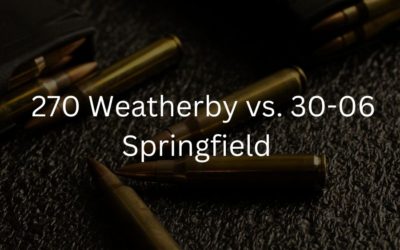 270 Weatherby vs. 30-06 Springfield | Caliber Comparison